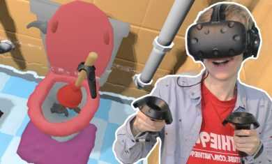 VIRTUAL REALITY PLUMBER SIMULATOR | PipeJob VR (HTC Vive Gameplay)
