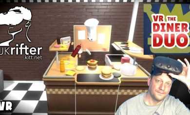 VR The Diner Duo – Burger Flipping for fun – HTC Vive Game Play by UKRifter
