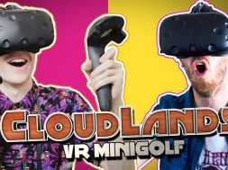 FUNNY MULTIPLAYER MOMENTS | Cloudlands VR Minigolf (HTC Vive Gameplay)