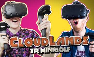 FUNNY MULTIPLAYER MOMENTS | Cloudlands VR Minigolf (HTC Vive Gameplay)