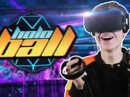 GOING BACK TO THE FUTURE | HoloBall VR (Oculus Touch Gameplay)