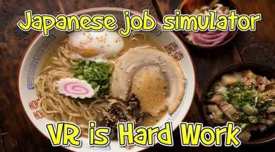 Japanese Job Simulator – Working in VR is HARD WORK