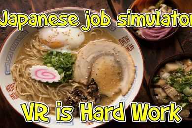 Japanese Job Simulator – Working in VR is HARD WORK