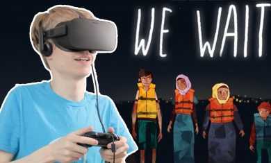 REFUGEE CRISIS IN VIRTUAL REALITY | We Wait VR Animation (Oculus Rift CV1)