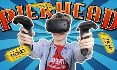 THE VIRTUAL REALITY DRONE CHALLENGE | Pierhead Arcade VR #1 (HTC Vive Gameplay)