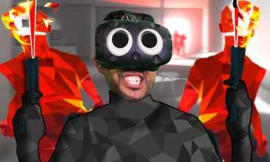 HEADSHOT ONLY CHALLENGE | SuperHot (HTC Vive Virtual Reality)