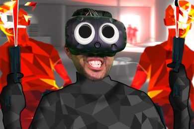 HEADSHOT ONLY CHALLENGE | SuperHot (HTC Vive Virtual Reality)