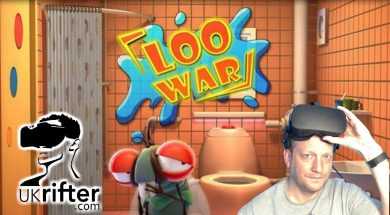 VR ON THE TOILET | LOO WAR (Oculus Rift VR Game Play)