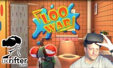 VR ON THE TOILET | LOO WAR (Oculus Rift VR Game Play)