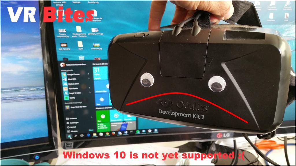 oculus rift dk2 windows 10